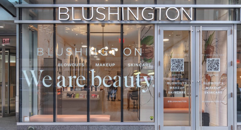 Blushington on 57th Street in New York City.